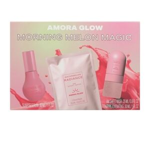 Amora Glow Morning Melon Magic Skincare Set NIIB